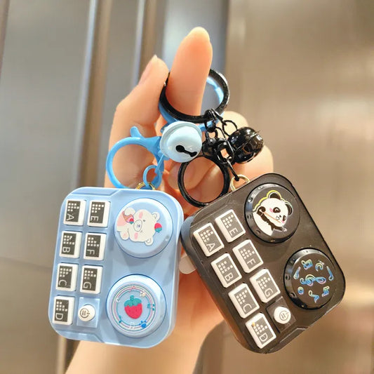 Mini Musical Piano Keychain Toy