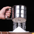 Flour Filter Stainless Steel - With handle & Smooth Filter