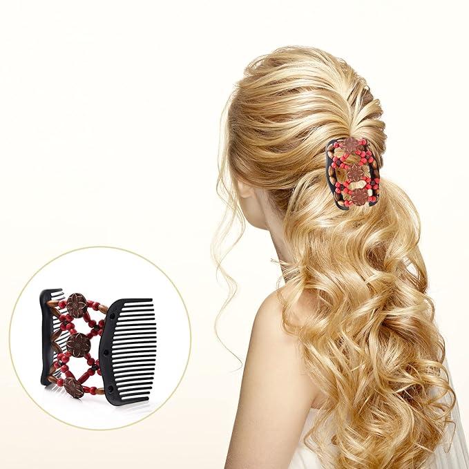 Magic Double Hair Comb Clip
