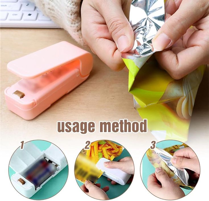 Mini Sealing Machine Portable Rechargeable