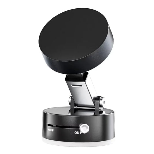 Universal Vacuum Magnetic Car Phone Holder, Dashboard Magnet Foldable Mobile Stand, Car Magnetic Phone Holder