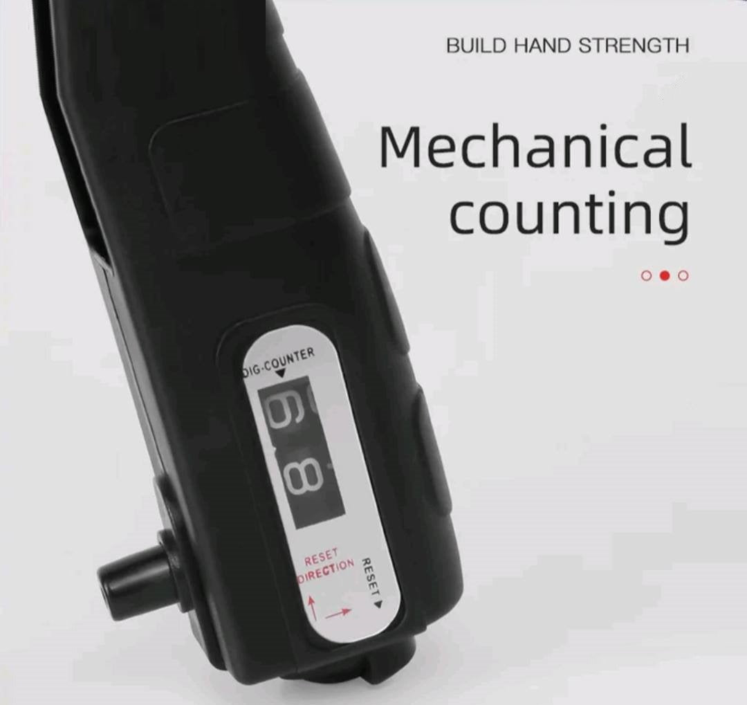 Adjustable Hand Gripper with Counter | 5–60kg Resistance | Wrist & Forearm Trainer