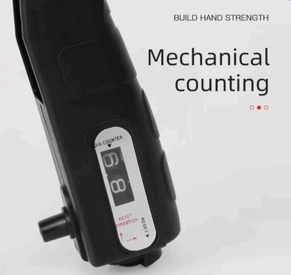 Adjustable Hand Gripper with Counter | 5–60kg Resistance | Wrist & Forearm Trainer