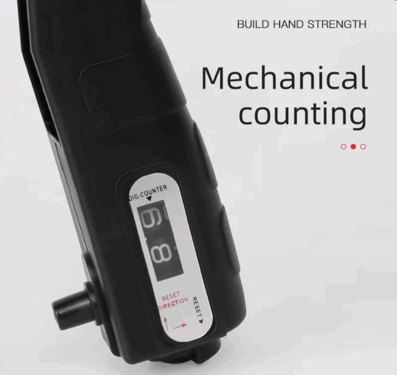 Adjustable Hand Gripper with Counter | 5–60kg Resistance | Wrist & Forearm Trainer