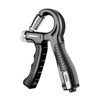 Adjustable Hand Gripper with Counter | 5–60kg Resistance | Wrist & Forearm Trainer