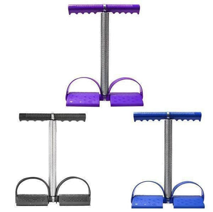 Soft Body Trimmer Tummy Trimmer Trainer Resistance Tube Pedal Exerciser Body Building Equipment, Home Workout