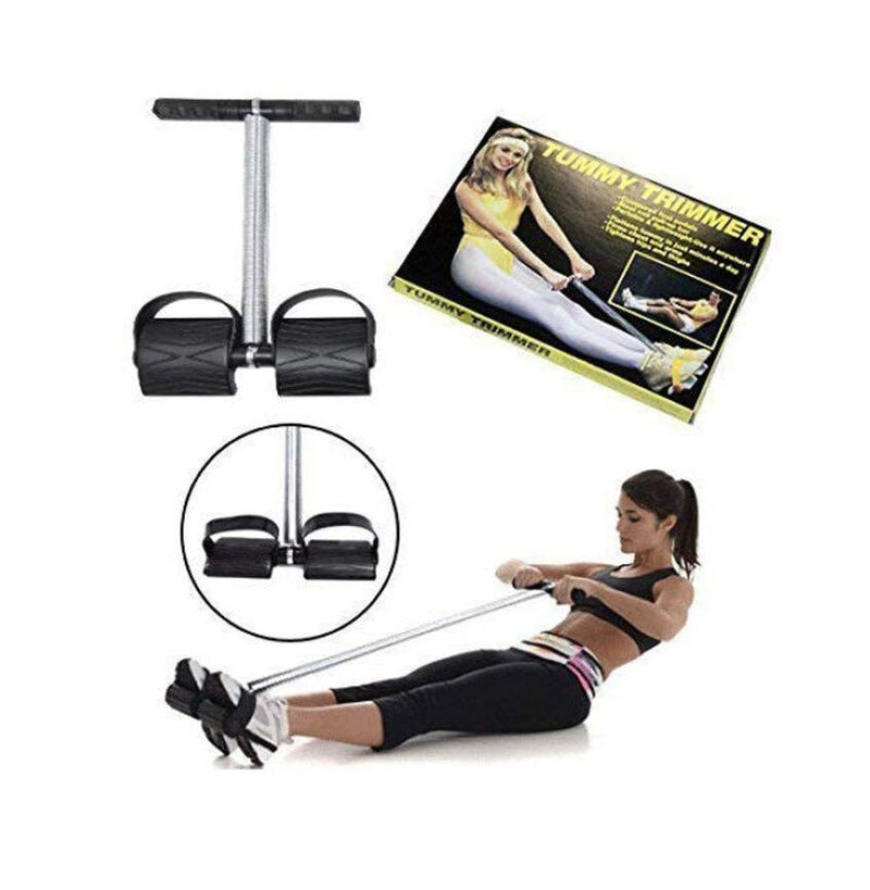 Soft Body Trimmer Tummy Trimmer Trainer Resistance Tube Pedal Exerciser Body Building Equipment, Home Workout