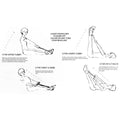 Soft Body Trimmer Tummy Trimmer Trainer Resistance Tube Pedal Exerciser Body Building Equipment, Home Workout