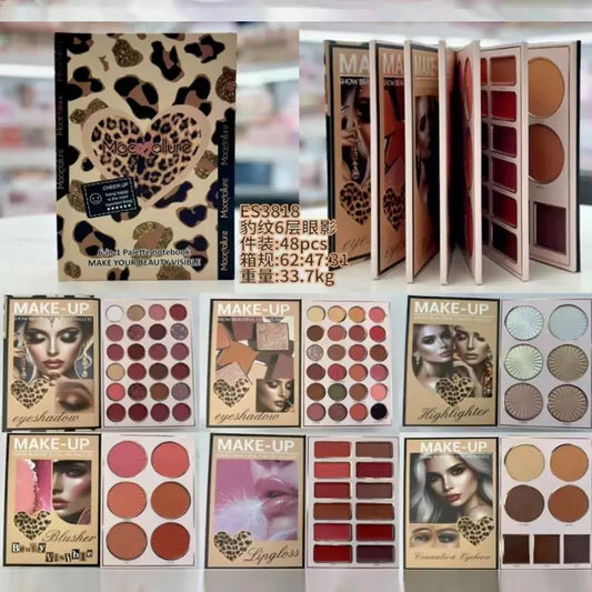 MOCALLURE 6 PAGES ALL IN ONE MAKE-UP BOOK PALETTE (2026 VERSION)