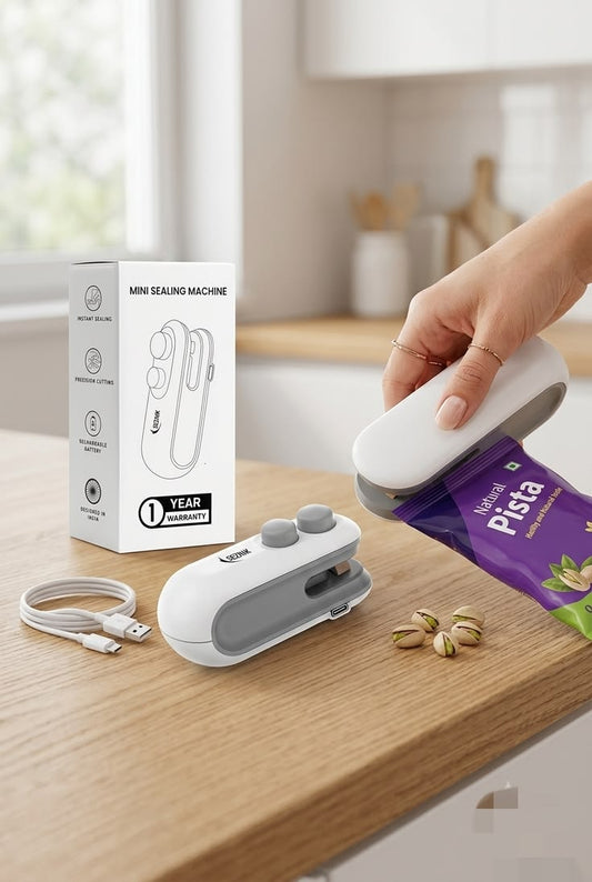 Mini Sealing Machine Portable Rechargeable