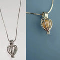 Pearl Necklace Pendant Set