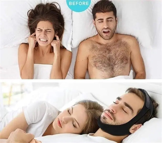 Adjustable Anti-Snore Chin Strap