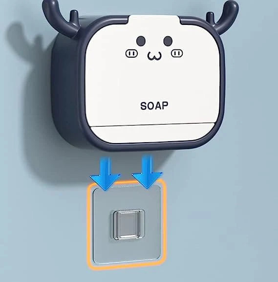 Cartoon Sticking Soap Box