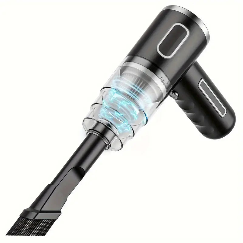 3-in-1 Mini Cordless Vacuum Cleaner – Powerful Duster, Blower & Pump